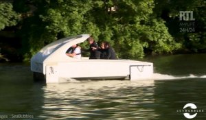 Les taxis volants SeaBubbles ont été testés sur la Seine
