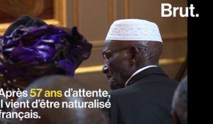 Après 57 ans d'attente, Yoro Diao, tirailleur sénégalais, vient d'être naturalisé français