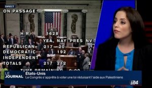 Etats-Unis: Le Congrès s'apprête à voter une loi réduisant l'aide aux Palestiniens