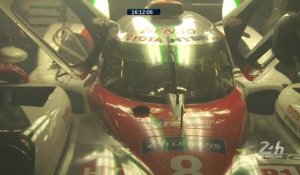 24 Heures du Mans: 22h45 début d'incendie sur la Toyota #8