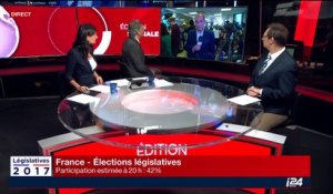 France - Élections législatives: la participation estimée à 42% à 20 heures