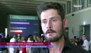 Législatives 2017 2e tour.  Lorient : A. Scheuer (FI, battu) : "nous sommes l'opposition, nationalement comme localement"