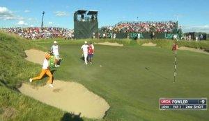 Golf - US Open - Fowler maîtrise le bunker