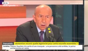 #legislatives2017 "Il faut aller très vite, c'est pour cela qu'Emmanel Macron a parlé d'ordonnances. Si on laisse se réaliser le temps normal d'une loi il faut environ deux ans", Gérard Collomb, ministre de l'Intérieur