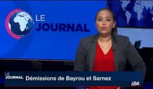 France - Remaniement ministériel: Démissions de François Bayrou et Marielle de Sarnez