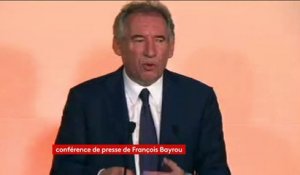 Bayrou : "j'ai proposé au Président cette décision le jour-même de l'ouverture de l'enquête"