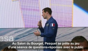 Salon du Bourget : Pesquet dialogue avec le public