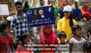 Un village indien change son nom en "Trump"