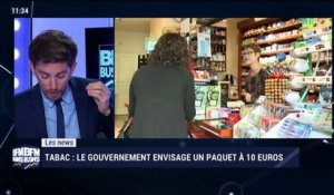 Les News: La nouvelle ministre de la Santé envisage d'augmenter le prix du paquet de cigarettes à 10 euros - 24/06