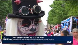 40e Gay Pride à Paris: des milliers de personnes demandent "la PMA pour toutes"