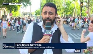 40e anniversaire de la Gay Pride : des milliers de personnes à la marche des fiertés à Paris