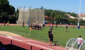Rugby : les ultimes secondes de la finale de Bergerac