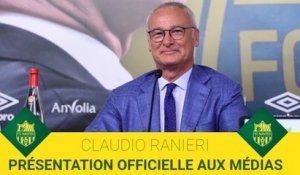 Présentation officielle de Claudio Ranieri