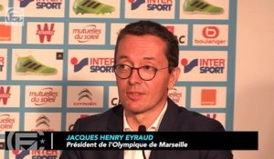 La mise au point de Jacques Henry Eyraud sur le mercato olympien