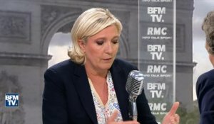 "En voie d'implosion", "plus de ligne politique"… Marine Le Pen fustige les Républicains