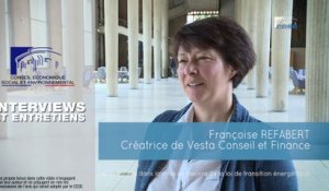 Questions à Françoise REFABERT (vesta conseil finance) - transition énergétique - cese