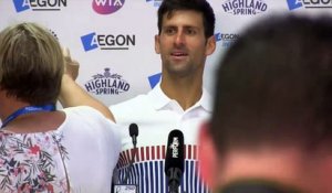 Eastbourne - Djokovic : "J'ai bien fait de venir !"