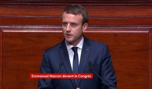 "Le mandat qui nous est donné, c'est de créer de l'unité où il y avait de la division", Emmanuel Macron au #CongresVersailles
