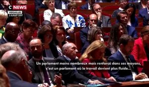 Emmanuel Macron devant le Congrès de Versaille résumé en 150 secondes