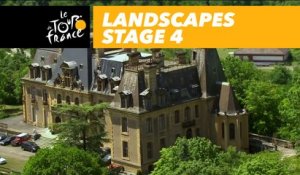 Paysages du jour / Landscapes of the day - Étape 4 / Stage 4 - Tour de France 2017