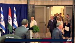 Narendra Modi en Israël: rencontre avec un rescapé de l'attentat de Bombay