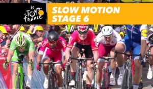 L'arrivée au ralenti / Finish in slow motion - Étape 6 / Stage 6 - Tour de France 2017