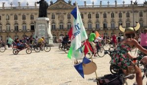 Nancy : Vélorution touristique et revendicatrice