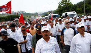 Turquie : la marche de l'opposition entre à Istanbul