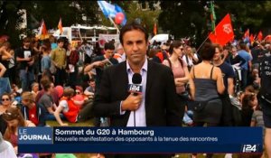 Sommet du G20 à Hambourg: nouvelle manifestation des opposants à la tenue des rencontres