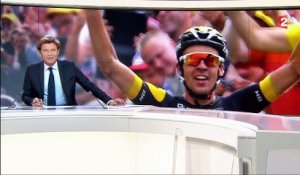 Tour de France : victoire du Français Lilian Calmejane