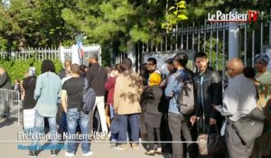 Nanterre : des heures d'attente pour renouveler des titres de séjour à la préfecture
