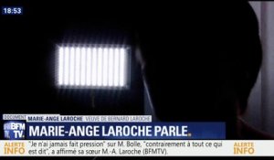 DOCUMENT BFMTV - "Je n'ai jamais fait de pression" sur Murielle Bolle dit sa sœur Marie-Ange Laroche