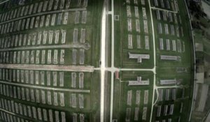 Le camp d'extermination d'Auschwitz vu de Drone : l'immensité de l'horreur
