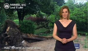 Violents orages hier en Rhône-Alpes et Roussillon
