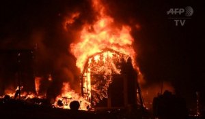 De gigantesques feux de forêt embrasent la Californie