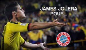 Bayern - James Rodríguez en prêt à Munich