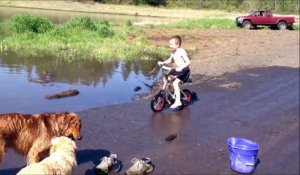 On a tous rêvé de faire ça pour se rafraîchir en pleine canicule!