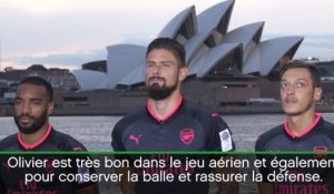 Arsenal - Koscielny : "Lacazette et Giroud peuvent jouer ensemble"