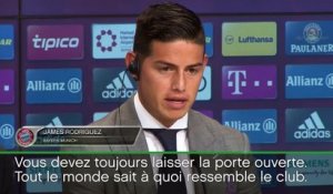 Transferts - James Rodriguez : "Je pense uniquement au Bayern"