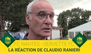 FC Nantes - Servette FC : la réaction de Claudio Ranieri