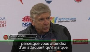 Arsenal - Wenger : "Lacazette ? On attend d’un attaquant qu’il marque"
