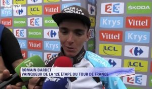 Tour de France - Bardet : "Je vais pleinement me lancer dans la lutte pour le général"