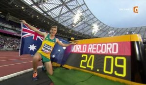 James Turner recorman du monde de 200m T36