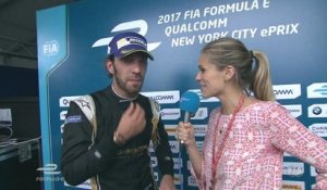 Formule E - New York - Vergne second