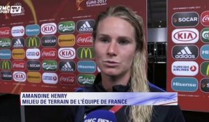 France-Islande (1-0) – Amandine Henry : "Beaucoup de stress et de pression"