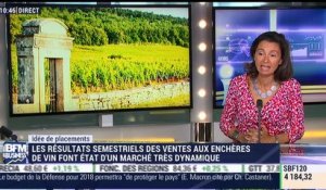 Idées de placements: Les résultats semestriels des ventes aux enchères de vin font état d'un marché très dynamique - 20/07