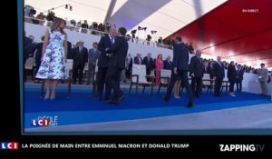 Emmanuel Macron : La sortie surréaliste de Donald Trump sur leur poignée de main (Vidéo)