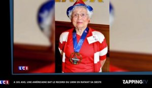 A 101 ans, une Américaine bat le record du 100m en ratant sa sieste (vidéo)