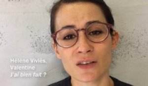 Hélène Viviès interprète un extrait de "J'ai bien fait ?"