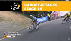 Bardet attaque / attacks - Étape 18 / Stage 18 - Tour de France 2017